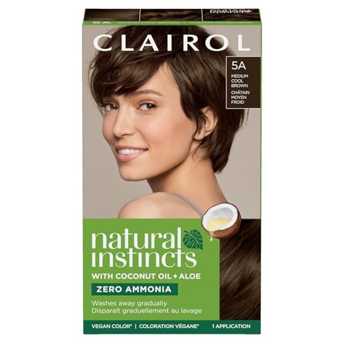 Clairol Natural Instincts Hair Color, Medium Cool Brown [5A] 1