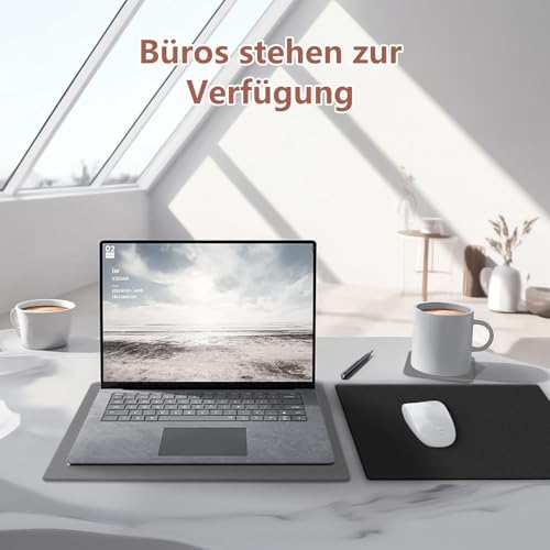 HELI MIAO Tischsets Abwaschbar 6er Set - Doppelseitige Platzsets & Untersetzer aus Lederoptik… – Ansicht 7