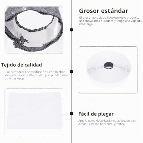 Miniatura 4 de Sellador De Ventanas Para Climatizadores De Aire Acondicionado, Junta De Ventana Ac Para Aire Acondicionado Portátil, Parada De Aire Caliente Para Fijar A Ventanas 2 M, 1 Unidad