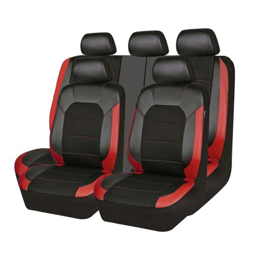WXJFFF Housse Siege Voiture pour Ford Puma/Puma St SUV 2019 2020 2021 2022 2023 2024, 9 Pièces Avant Arrière Cuir Ensembles de Housses de Siège Interieur...
