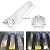 Hiorucet Grill Grate Replacement Parts for Nexgrill 5 Burner 720-0882A, Stainless Steel Heat Plate Tent Shield Flame Tamers and Grid Cooking Grates for Nexgrill 720-0882A Evolution Infrared Plus Parts