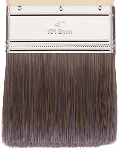 Amazon Basics 4" Flat Edge Master Pro Paint Brush #TOP3