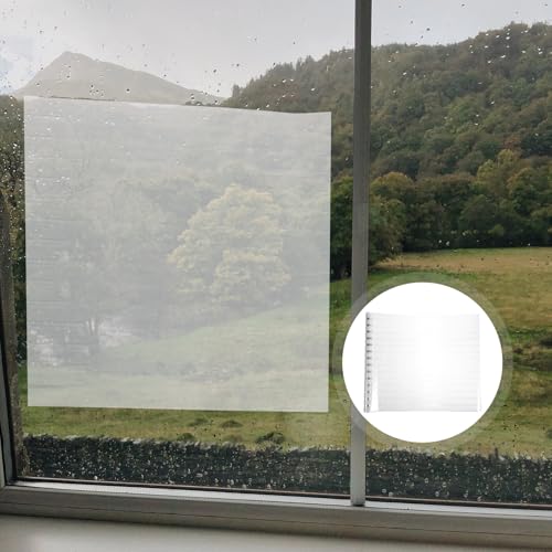 Película adhesiva de privacidad para ventana blanca mate miniatura 7