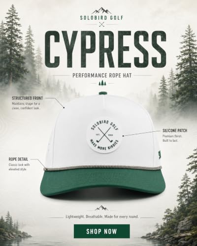 Image of Golf Hat for Men - Golf Snapback - Fun Hat for Golfing - Rope Golf Hat for Men and Women - Make More Birdies