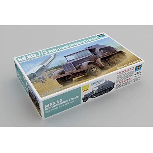 Kit plástico Trumpeter 1:35 Sd.Kfz. 7/3 Tractor miniatura 2