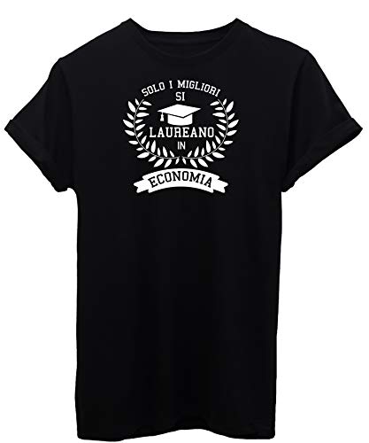 Tshirt Laureato - Eventi XXL-Nera