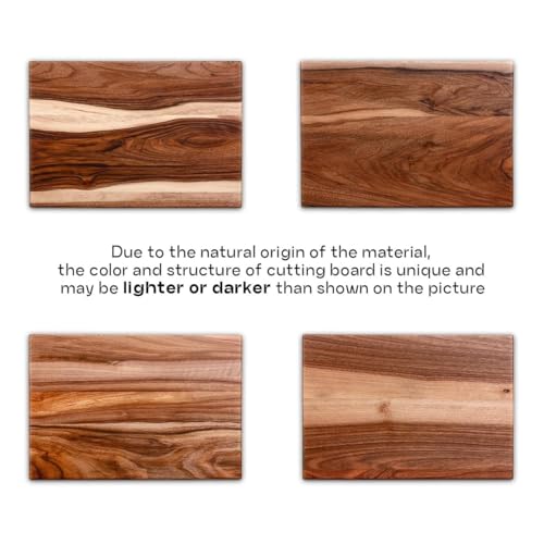 Tabla de Cortar Personalizada de Madera de Nogal – Grabado Personalizado con Nombre Familiar – 12x16 Pulgadas – Regalo para Aniversario, Boda, Navidad, Inauguración de Hogar, Día de la Madre – Ideal para Padres y Amigos miniatura 6