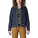 Dickies Women's Warming Temp-IQ Flex Denim Eisenhower Jacket, Medium Stonewash, XL