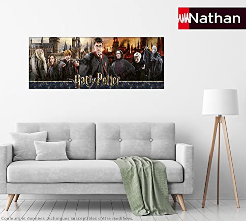 Nathan - Puzzle 1000 pièces - La guerre des sorciers - Harry Potter - Adultes et enfants dès 14 ans - Puzzle de qualité supérieure - Collection Mes Héros - 87642
