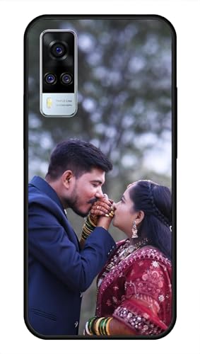 Image of NDCOM for Customised Vivo Y51 / Y31 / Y53s Back Cover | Back Cover Vivo Y51 | Premium Vivo Y31 & Y53s Case DIY Personalised Photo Design | Customized Gift Custom Text Name Printed Metal Case
