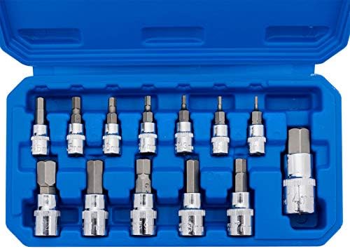 육각 비트 소켓 세트, 13피스 미터법 2mm - 14mm — 사진 6