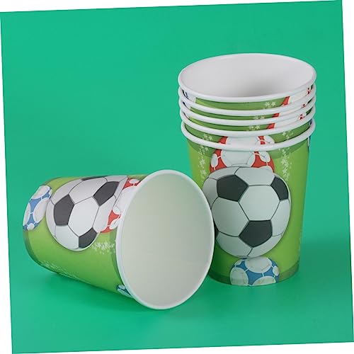 ULTECHNOVO 6 Peças 9 Copos De Papel Descartáveis ​​Copos Para Beber Copos De Papel Para Festa Suprim