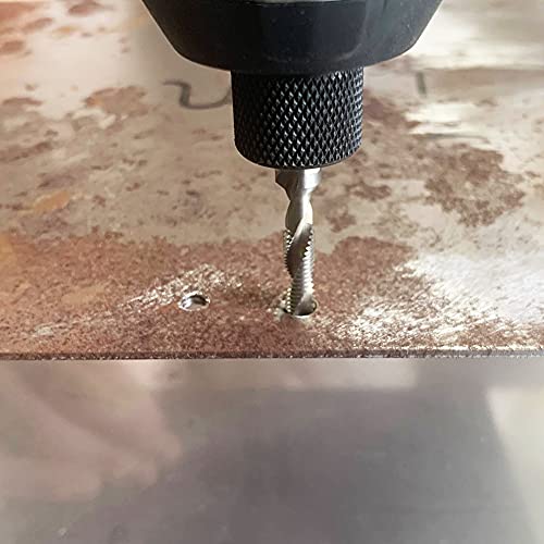 Autotoolhome Combination Drill And Tap Bit 6-32Nc 8-32Nc 10-32Nc 10-24Nc 12-24Nc 1/4-20Nc Set Of 6 #TOP6