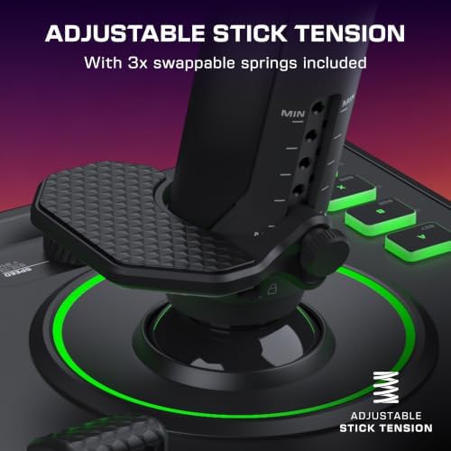 Turtle Beach VelocityOne Flightstick II for Xbox Series X|S, Xbox One & Windows PC - 16-bit Hall-Effect Precision, 8 Axes, 38 Programmable Inputs, RGB Lighting, Flight Display, HOTAS Expandable with Dual Throttle — view 8