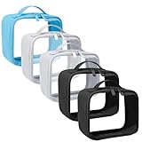 ANRUI Clear Toiletry Bag, 5 Pack TSA Approved Toiletry Bag with Handles, Quart Size Travel Makeup Bag for Women Men, Clear Travel Bags for Toiletries Carry on Airport Airline, Mix