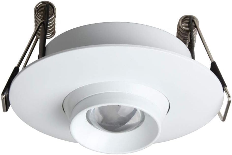 Focos empotrables de Techo con zoom de alta precisión óptica y acabado COB LED de 3W