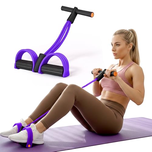 Multifunction Pedal Resistance Band with Handle,