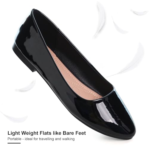 Image of SAILING LU Casual Shoes for Women Dressy Ballet Flats | Comfort Fit, Work Shoes,Casual for Women, Slip-Ons Loafers