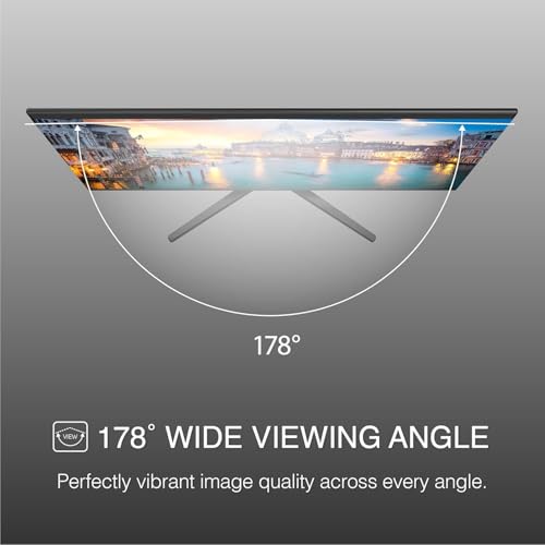 Image of Packard Bell airFrame 27 inch FHD Monitors + Wireless Keyboard & Mouse, VESA Mount Compatible, HDMI /VGA, Tilt, Slim Bezel, for Home, Office, Light Gaming - 2 Pack