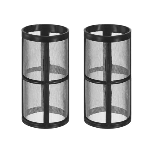 M METERXITY 2-Pack 100 Mesh Stainless Steel Filter Screen, Reusable Water Pump Strainer Replacement...