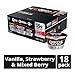 Greek Yogurt Variety Pack, 5.3 oz Cups (18 Count) | High Protein, Low Fat Greek Yogurt | Creamy, Delicious Snack | Assorted Fruit Flavors | Gluten-Free & Kosher