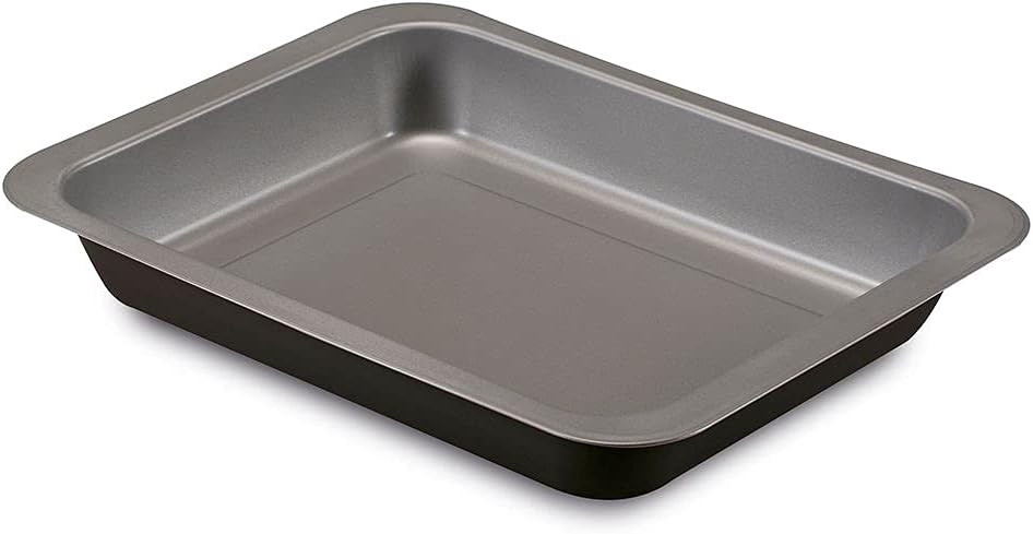 Happy Hour, Lasagnera 24 x 32 cm, Steel with Non-Stick Coating, Black/Grey
