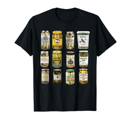 Vintage Canned Pickles Lover Funny Trendy...