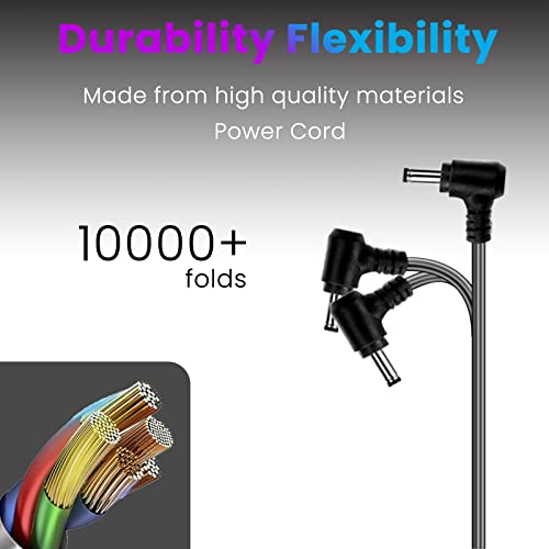 Yisbat 14V 4A Adapter Charger Compatible with Samsung TV Monitor S22F350FHR S22A330 S22F352 S24D300HL S27D390H S27D360H C24F390FHR C24RG50FQR SyncMaster 32”27" 24" 22" 23" 20" 19" 18" 17" 15”Screen - Image 7