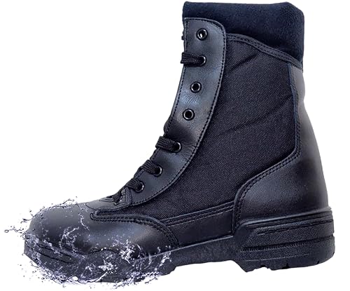✅ Tomaia in vera pelle e tela traspirante: Gli anfibi militari Vantech sono realizzati con materiali di alta qualità, combinando pelle resistente e tela traspirante per garantire comfort e durata.