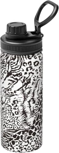 ゼブラ柄 キリン柄 ヒョウ柄 動物柄 水筒 真空断熱 保温 保冷 スポーツボトル 人気 ステンレスボトル スポーツ飲料対応 漏れない 直飲み530ml 男の子 女の子 おしゃれ 大人 子供 アニメ グッズ キャラクター