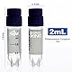 CryoKing 25 Stück Kunststoff Kryoröhrchen, Probenröhrchen Kunststoff 2.0ml, Gefrierröhrchen, Probenflaschen mit Barcode und Schraubverschluss für Labor Chemie Experimente (2.0ml)