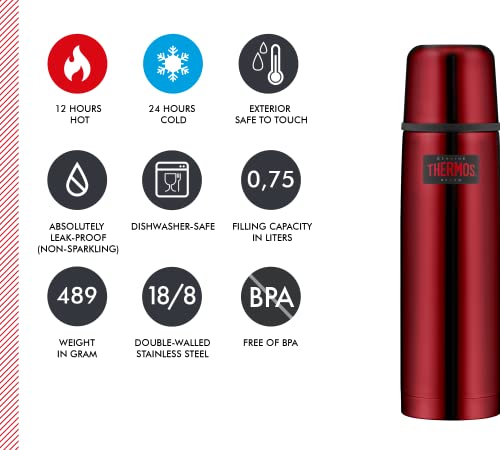 Thermos Leggero e Compatto Bottiglia, Acciaio