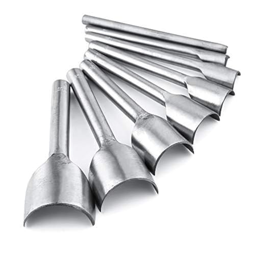 Caydo 8-Piece Half-Round Punch