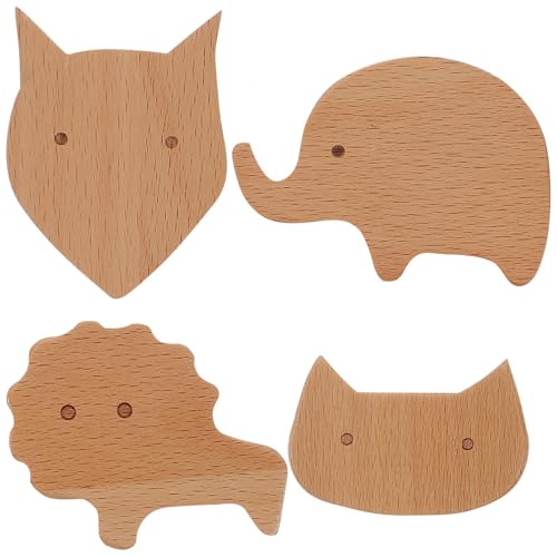 Alipis 4 Piezas Manija De La Puerta Del Gabinete Ganchos Para Llaves Para Pared Percha Percheros Únicos Percheros Rústicos Ganchos Para Colgar Abrigos Ganchos Para Sombreros De Madera
