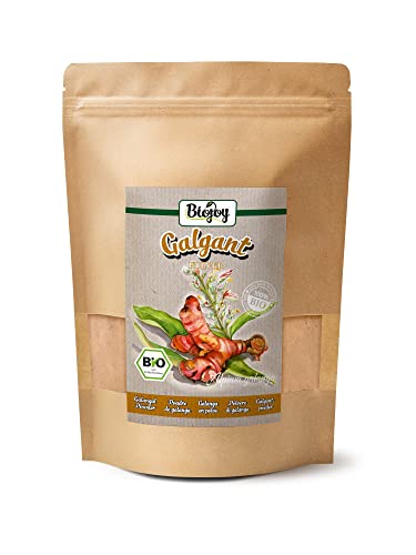 Biojoy BIO-Galgant Pulver (500 g), Galgantwurzel schonend gemahlen (Alpinia galanga)
