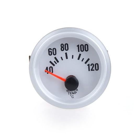 KKmoon Termómetro Medidor de Temperatura Agua Calibrador con Sensor y LED Luz para Coche Auto.