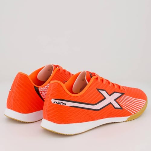 Chuteira Oxn Fusion Grip 4 Futsal Laranja