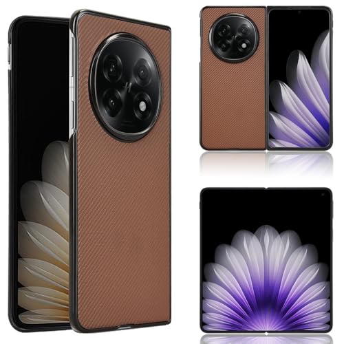 OPPO Find N5 �P�[�X�Ή��A�y�ʒ����^�X�����t�B�b�g�n�[�hPC�J�o�[�A���h�~�A����~�߁A�X�����y�ʃP�[�X�A�ی�P�[�X(Brown)