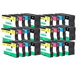 Comprend 6 jeux de cartouches d'encre compatibles 712XL 712 Compatible avec des tirages d'impression prolongés