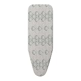 Bügelbrettbezug Baumwolle, Elastischer Bügeldecke Bügelbrett Bezug Bügeldecke Zum Nähen Quilt Wohnung Wäscherei Dorm Closet (Gray,110x34cm)