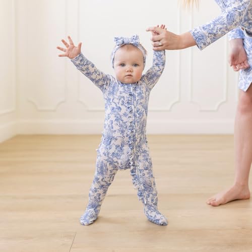 Image of Posh Peanut Baby Rompers Pajamas - Newborn Sleepers Boy Clothes - Kids One Piece PJ - Soft Viscose from Bamboo