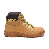 Caterpillar Men's Outline Work Boot, Honey Reset, 10.5 W US