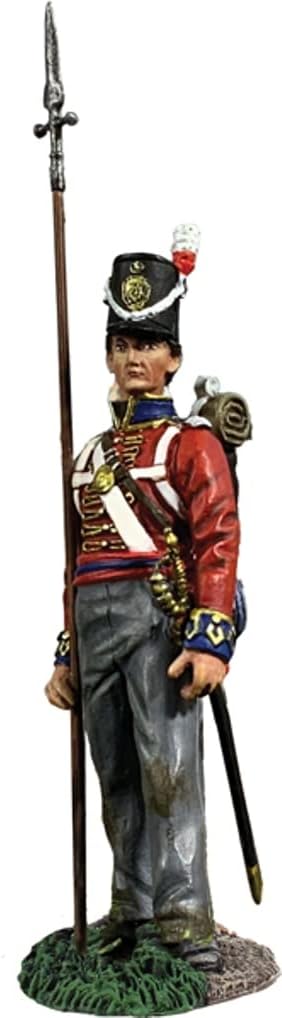 W. Britain Napoleonic British 36190 1st Foot Guard Sergeant with Pike 1815 1:30 Scale Metal