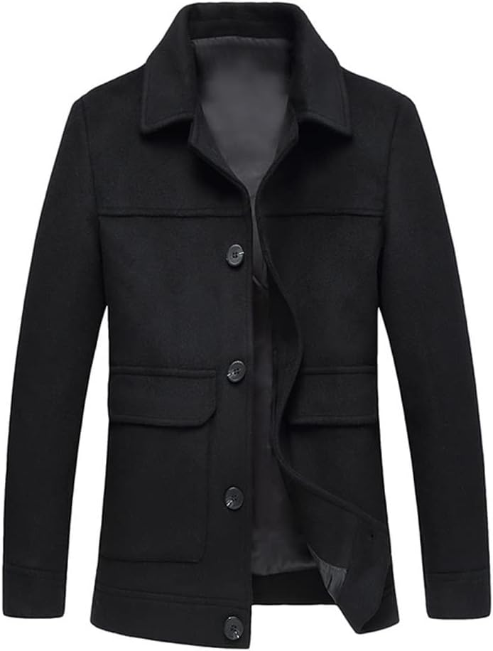 Autumn Men's Jacket Casual Single-breasted Men's Casual Wear