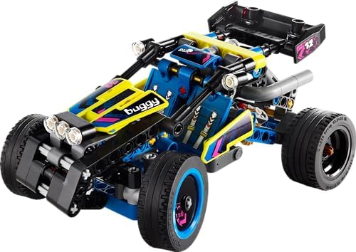 LEGO Technic Arazi Yarışı Arabası 42164-8 Yaş ve Üzeri Çocuklar için Koleksiyonluk Yaratıcı Oyuncak Model Yapım Seti (219 Parça) - Görsel 2