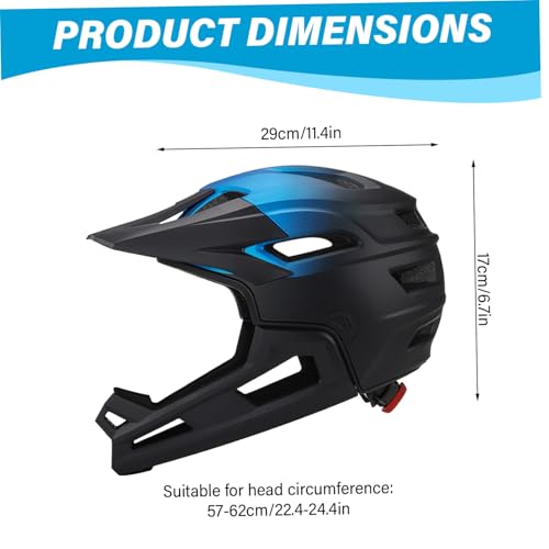 Casco de bicicleta ligero y resistente al viento con mentonera extraíble 7
