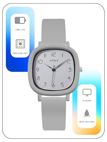 Image of SPIKY Analog Watch for Kids | Water Resistant & Lightweight | Durable & Soft Silicone Strap | Unisex Best Birthday Gift | Casual Analogue Wrist Watches for Boys & Girls | Age 2-14 yrs