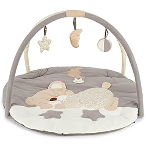 Bieco Schlafbärchen Krabbeldecke mit Spielbogen