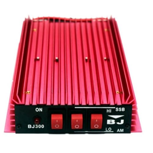 Aiciyimo CB Radio Amplifier - 300W SSB, 100W FM, 200W AM, 12-14V, 15V Max, FCC Compliant, 1 Channel