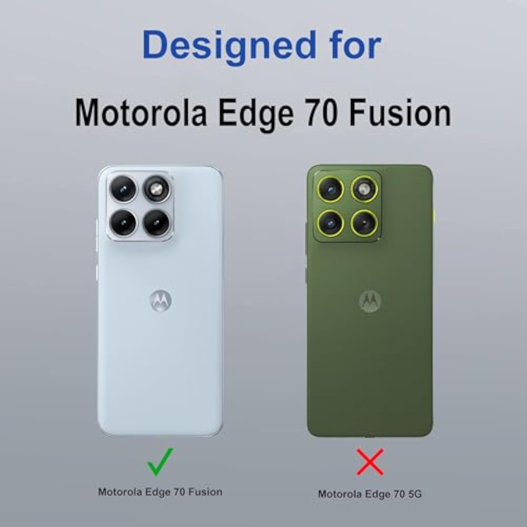 Zapcase Back Cover for Motorola Edge 70 Fusion
